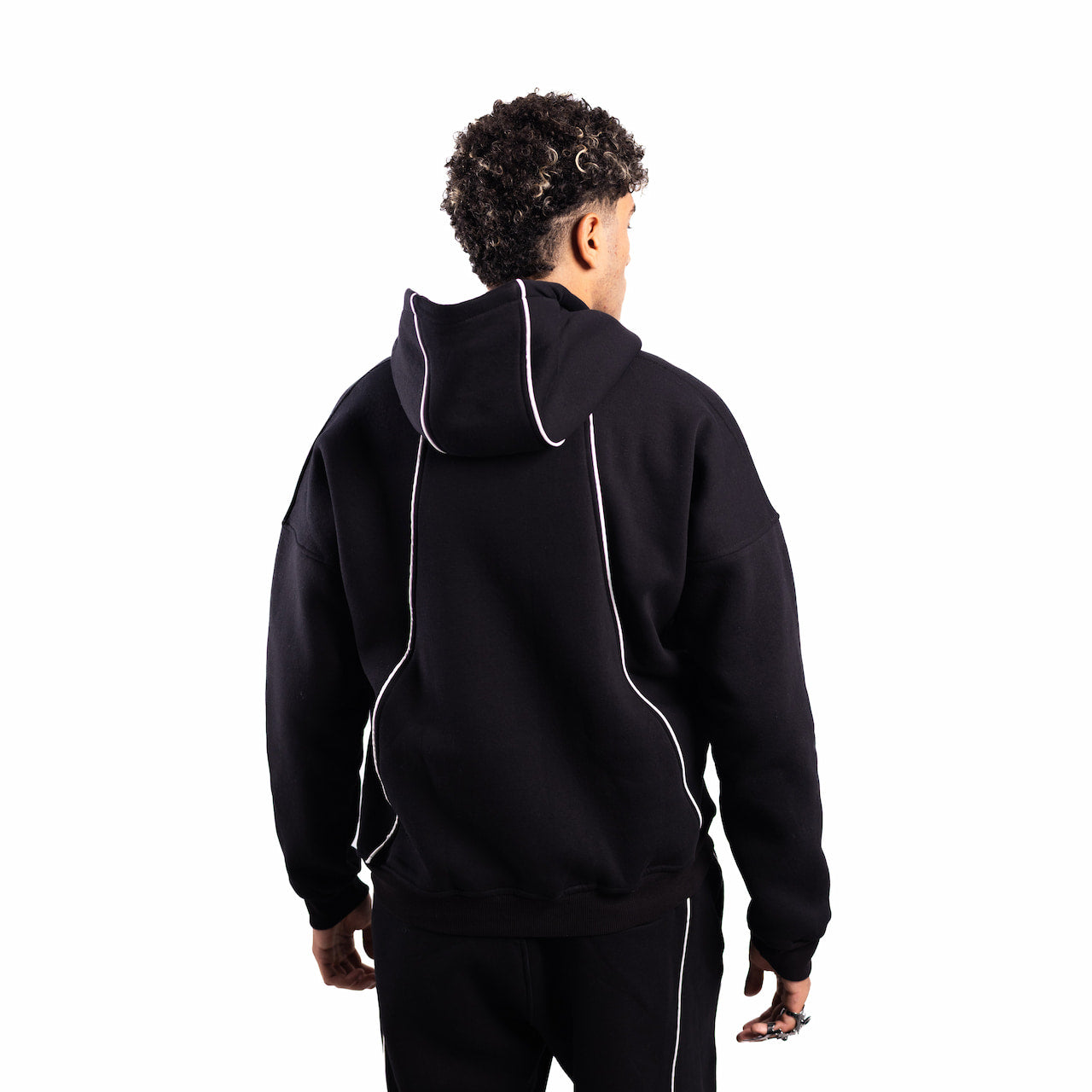 Onyx Black Full Tracksuit Set