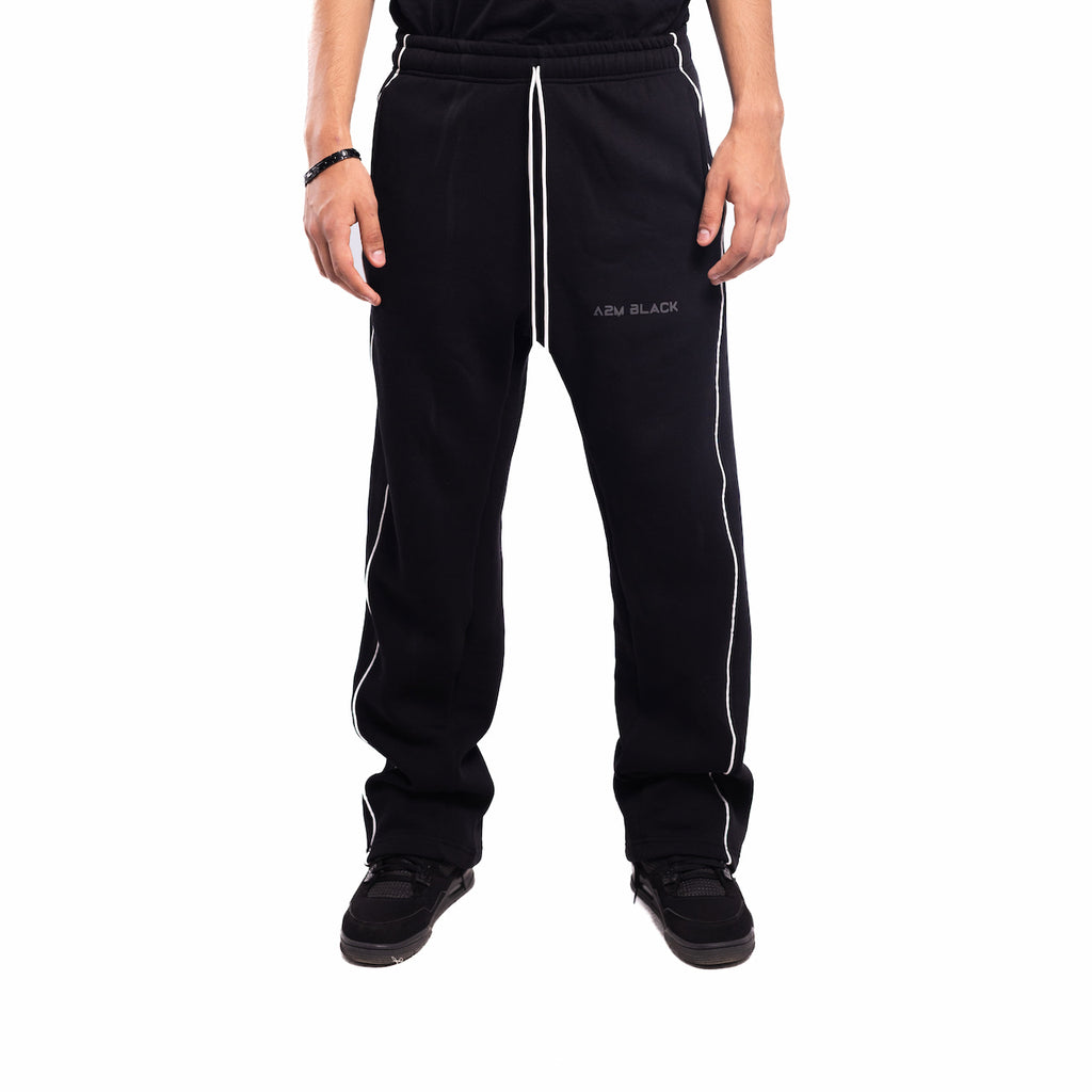 Onyx Black Tracksuit Pants