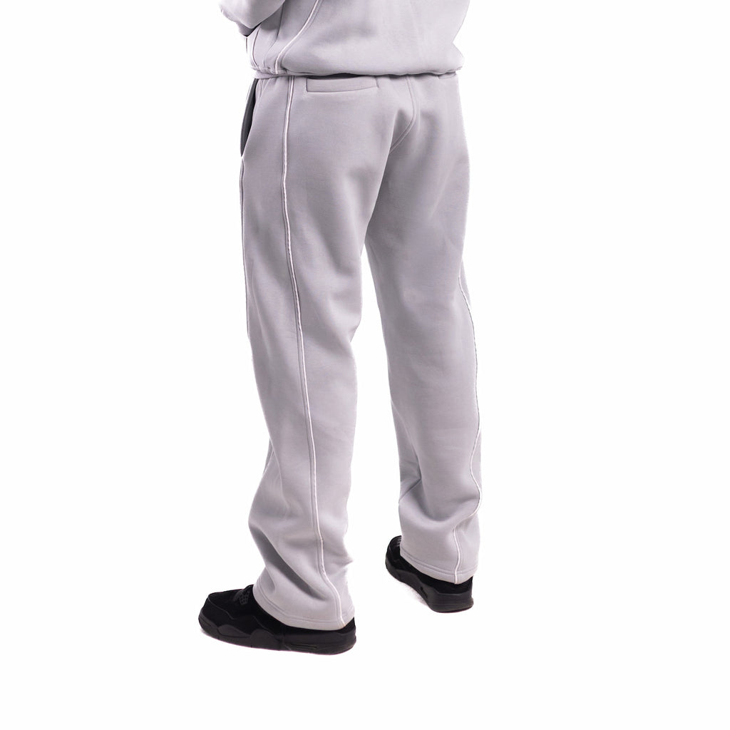 Soft Fog Grey Tracksuit Pants