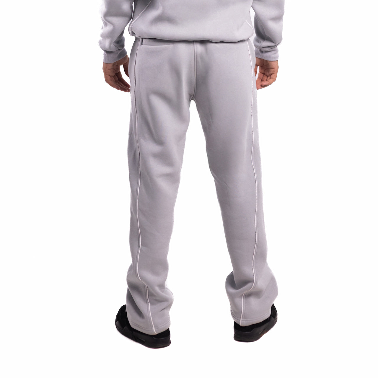 Soft Fog Grey Full Tracksuit Set