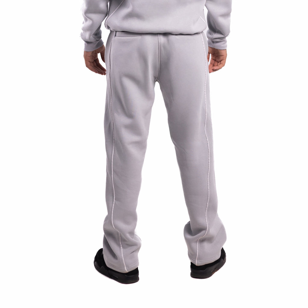 Soft Fog Grey Tracksuit Pants