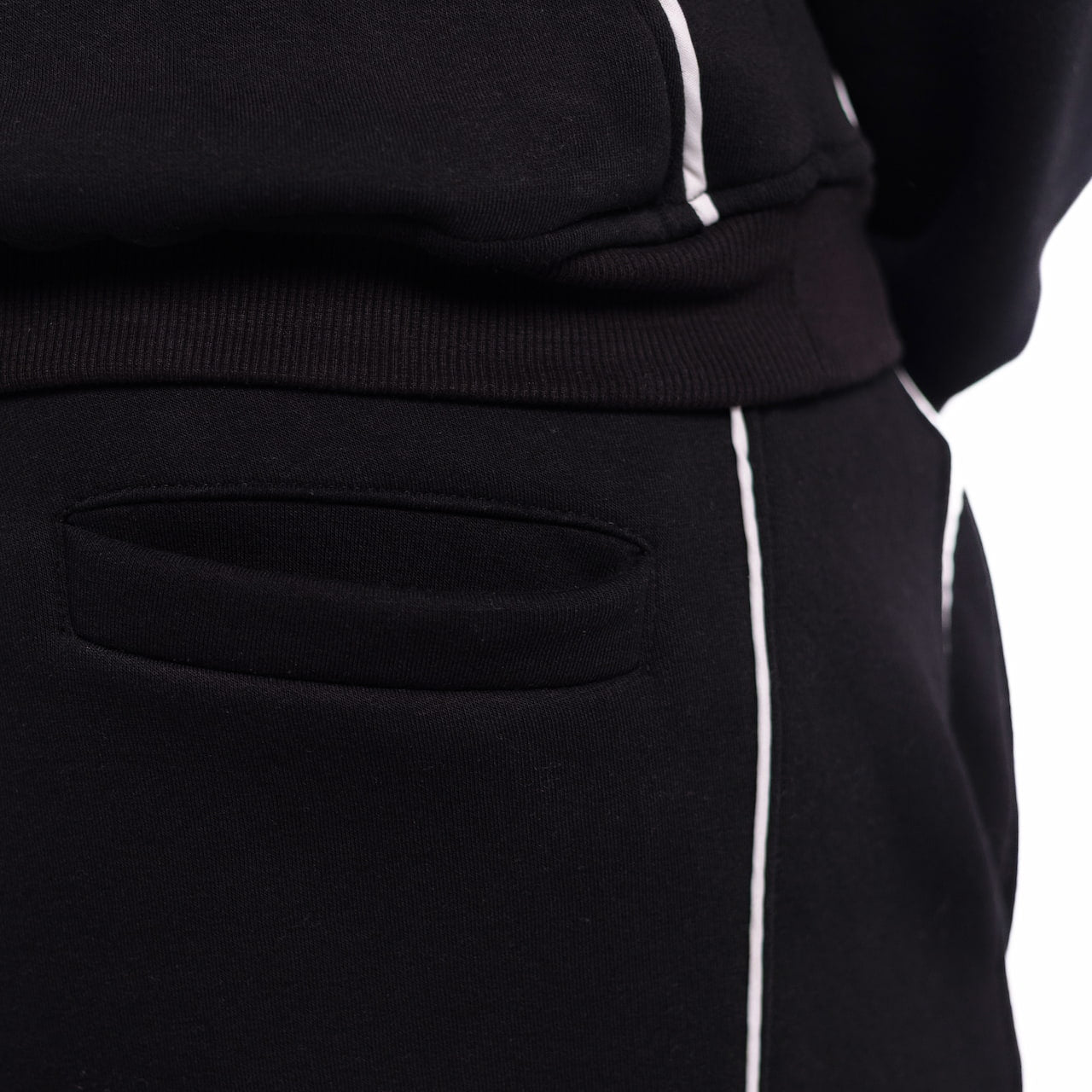 Onyx Black Tracksuit Pants