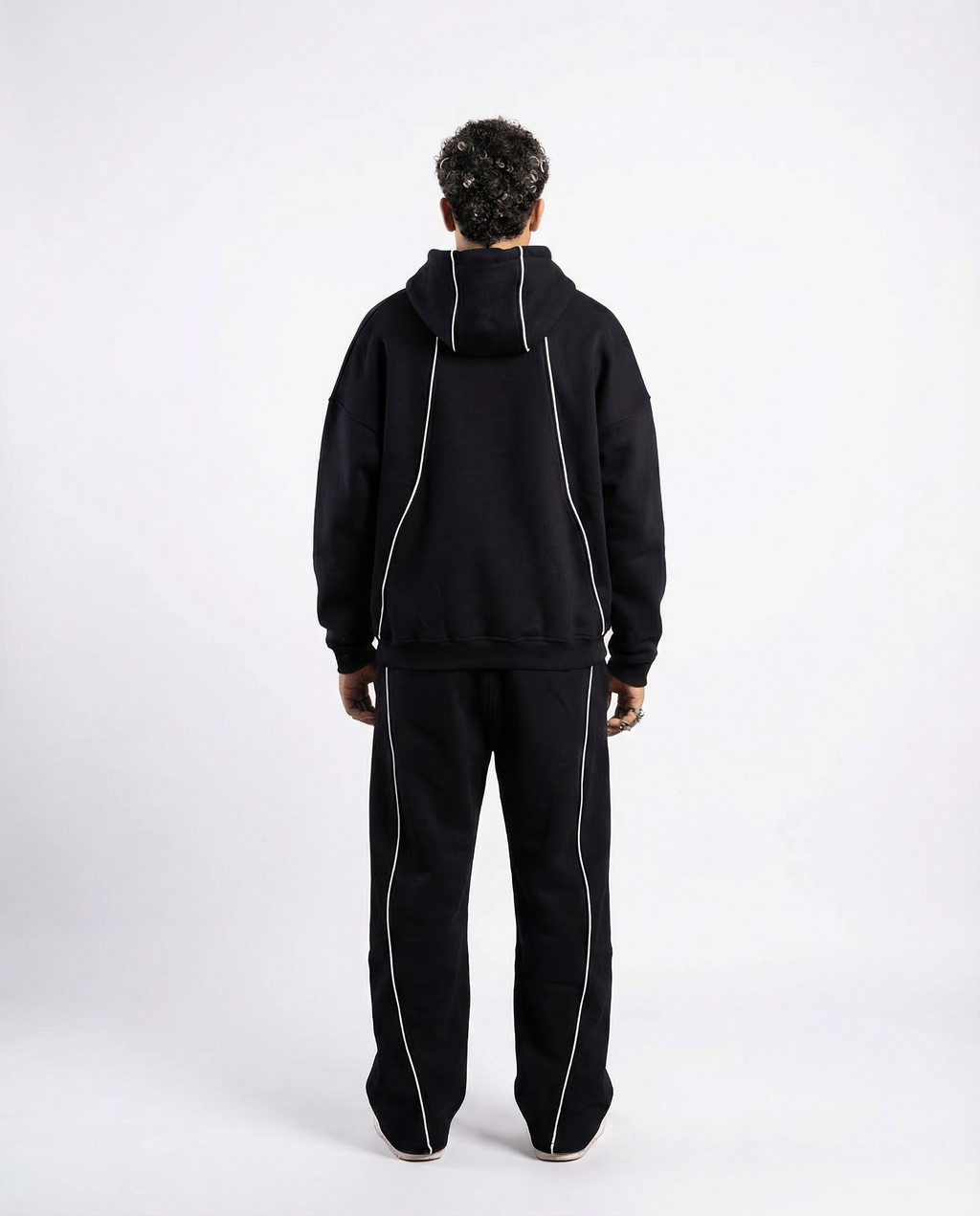 Onyx Black Full Tracksuit Set